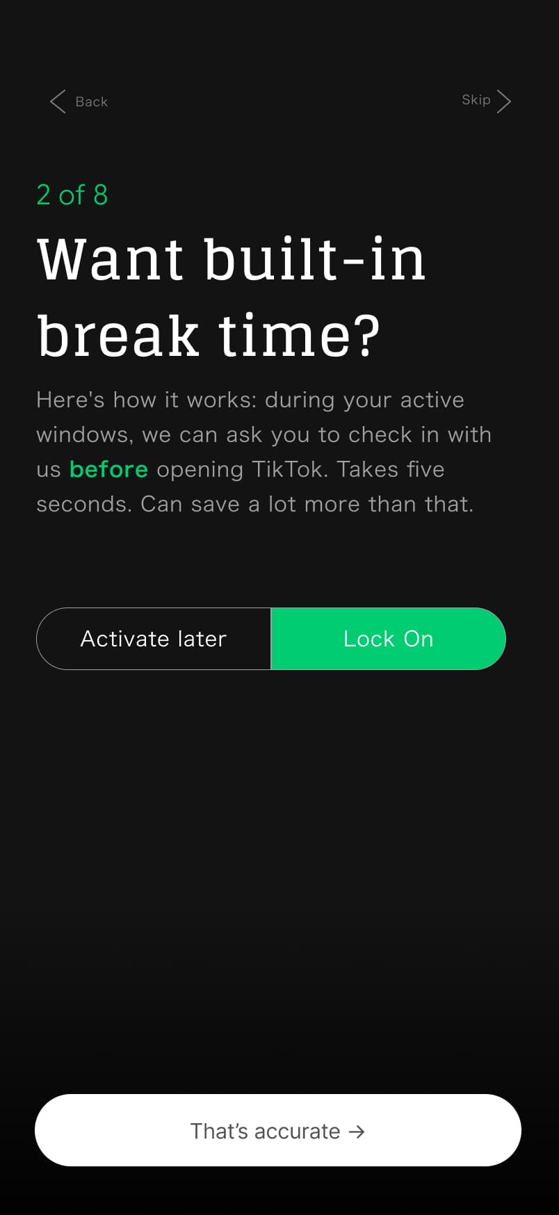 Onboarding screen 10