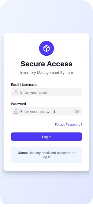 Inventory Management Prototype